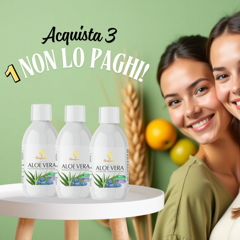 OFFERTA SPECIALE – Pack 3+1 Aloe Vera in Omaggio