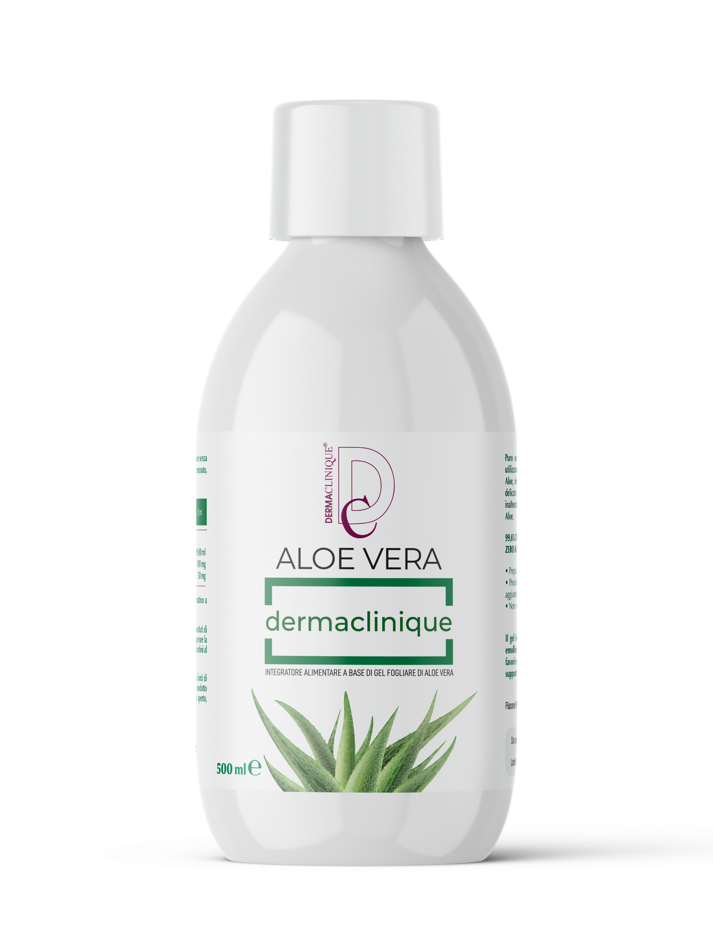 ALOE VERA PURISSIMA 99,6% Attivo puro e concentrato 500ml