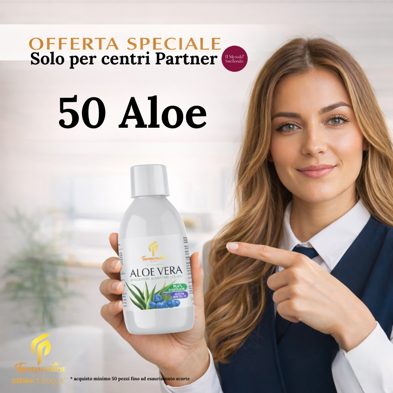 Aloe Vera 99,6% – Offerta Stock Partner Il Metodo Snellendo