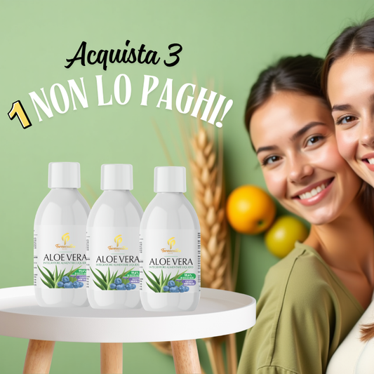 OFFERTA SPECIALE – Pack 3+1 Aloe Vera in Omaggio